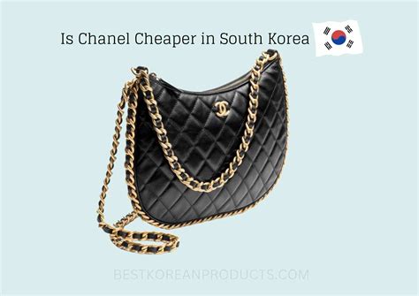 is chanel cheaper in korea|are luxury products cheaper in korea.